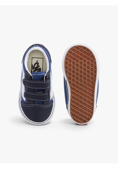Vans Td Old Skool V Unisex Çocuk Koyu Mavi Spor Ayakkabı - Vn000d3y