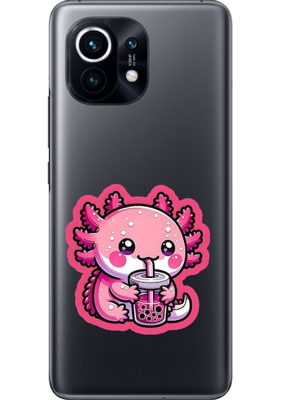 Xiaomi Mi 11 Uyumlu Şeffaf Kılıf New Minies 4 Tasarımlı