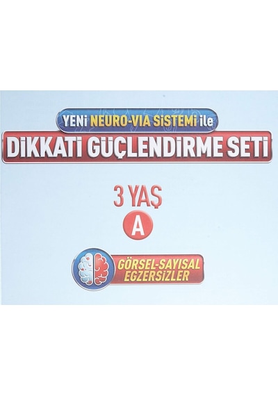 Dikkati Güçlendirme Seti Anasınıfı 3 Yaş