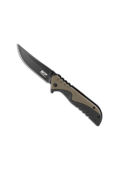 Smith Kamp Wesson M&p M2.0 Flıpper Black Upswept Od Zytel Rubber Handle 1100043 Kahverengi