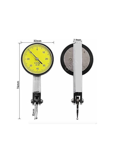 Salgı Kompratör Saati 0-0.8X0,01 Mm