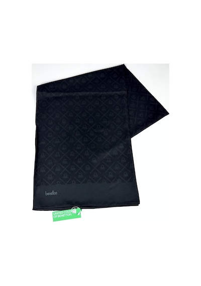 Benetton Elegante Uno Şal 1025 Siyah