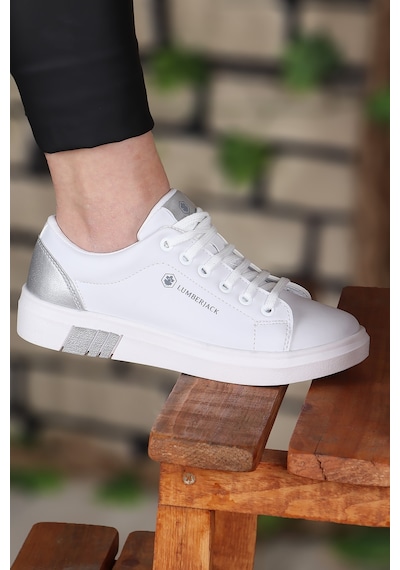 Lumberjack Tina 3fx Rahat Taban Cilt Kadın Sneaker 667800000902 41 Gümüş Gümüş