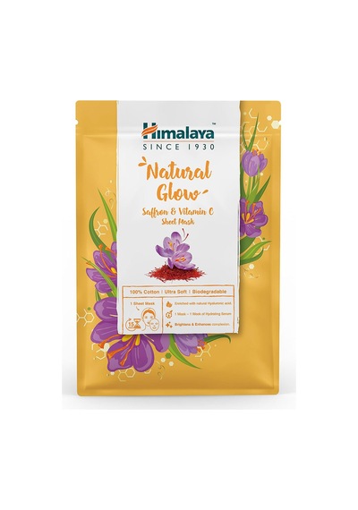 Himalaya Safran & C Vitamin Aydınlatıcı Kağıt Yüz Maskesi 30 G