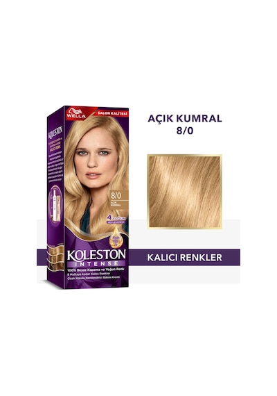 Koleston Intense 8/0 Açık Kumral Saç Boyası