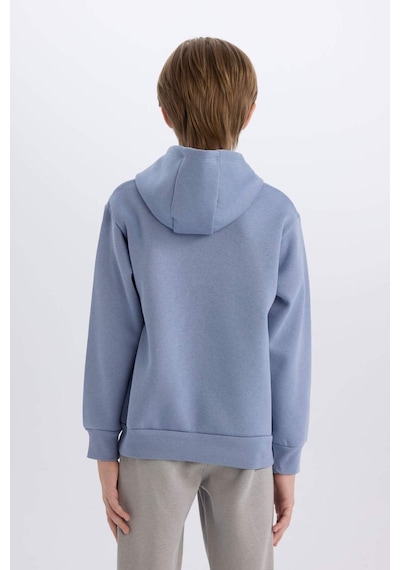 DeFacto Erkek Çocuk Kapüşonlu Baskılı Sweatshirt D4354A8NSBE572