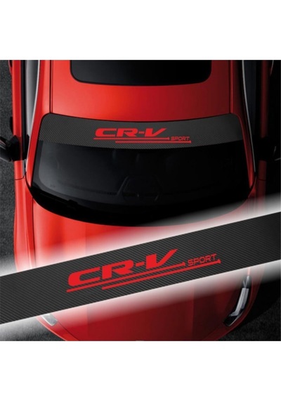 Honda Crv İçin Uyumlu Aksesuar Oto Ön Cam Oto Sticker Karbon