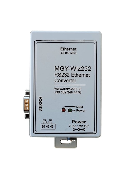 Mgy Wiz232 Ethernet Rs232 Dönüştürücü - Tcp Udp İp Db9 Tcp232