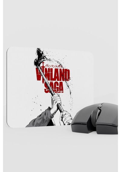 Vinland Saga Anime V4 - 22x18 Gaming Kauçuk Kaymaz Taban Mouse Pad Fare Altlığı