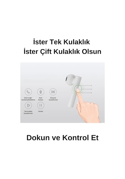 Wearfitpro Air 2 Se Bluetooth 5.0 Kablosuz Kulak İçi Kulaklık Tws