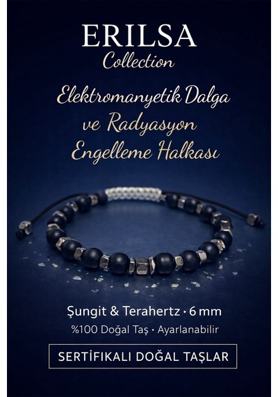 Sertifikalı Elekromanyetik Dalga Ve Radyasyon Engelleme Bilekliği Çok Renkli