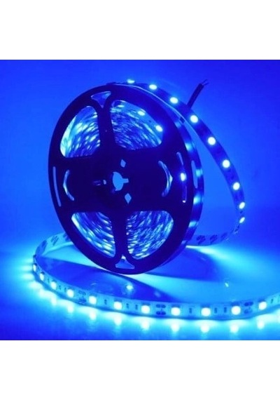 1 Adet 5 Metre Noas Yl40 4003 İç Mekan 60 Ledli Şerit Led 12v Mavi Işık