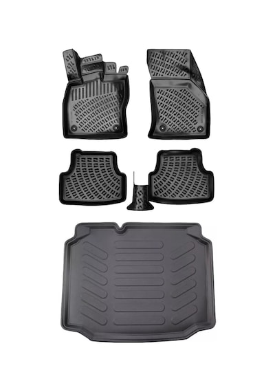 Volvo S60 2011-2018 3d Araca Özel Paspas Ve Bagaj Havuzu Set