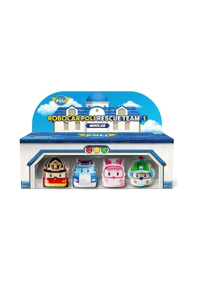 Polı Mrt-760 Eco Lounge Mini Kasabanın Kurtarma Araçları 4lü Set