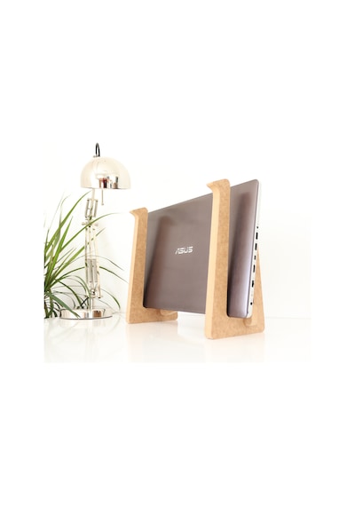 Hanwood Ahşap Laptop Standı - Laptop Yükseltici - 15" Ve Üzeri