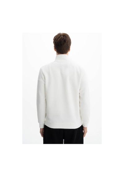AR-MA Arma Erkek Büyük Beden Yarım Fermuar Dik Yaka Sweatshirt 001