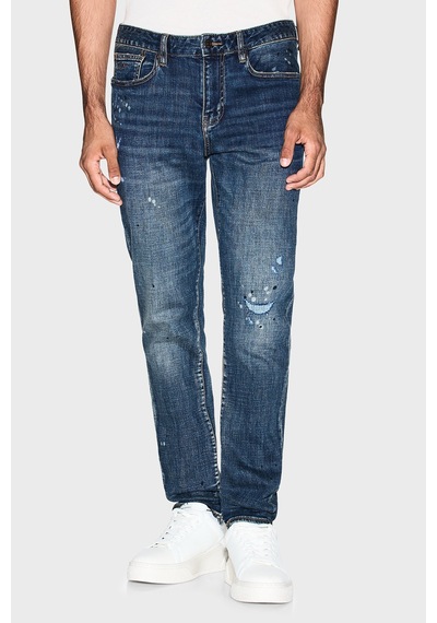 Armani Exchange Erkek Kot Pantolon Xm000070 Af17012 Mb001 Lacivert Lacivert