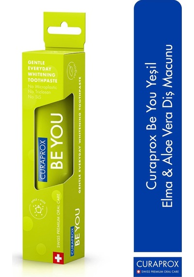 Be You Yeşil / Elma&aloe Vera Diş Macunu 60ml