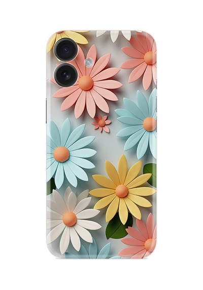 Apple iPhone Uyumlu Apple iPhone Uyumlu 16 Kılıf Boutique Baskılı Resimli Güzel Çiçekler Pcode -020