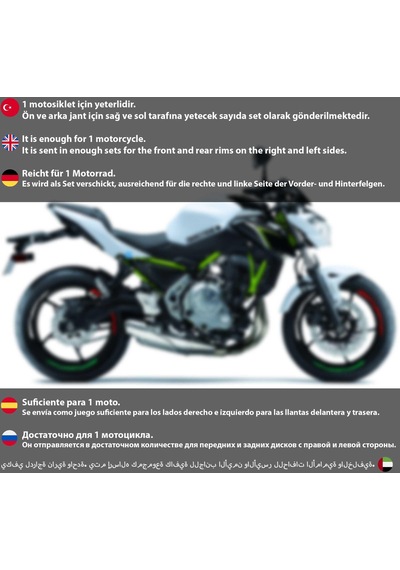 Italy Design Yeşil Beyaz Kırmızı İtalyan Jant Şeridi Sticker Çınar Extreme