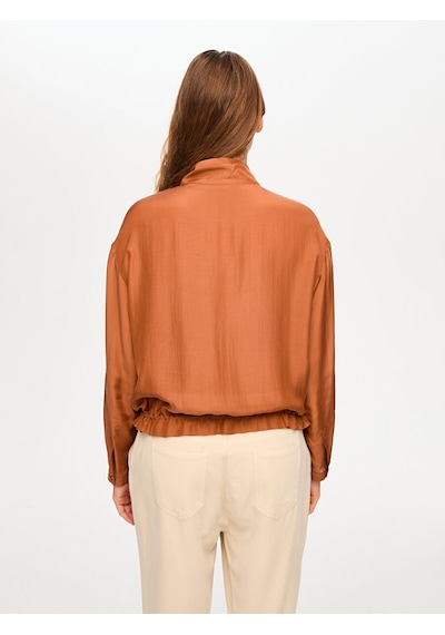 Faik Sönmez İnce Liyoselli Bomber Ceket S26bmb006 Us26bmb00688 Karamel
