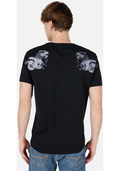 Colin's Colins Siyah Erkek Tshirt K.Kol Cl1066765 Q1.V2 Blk Siyah
