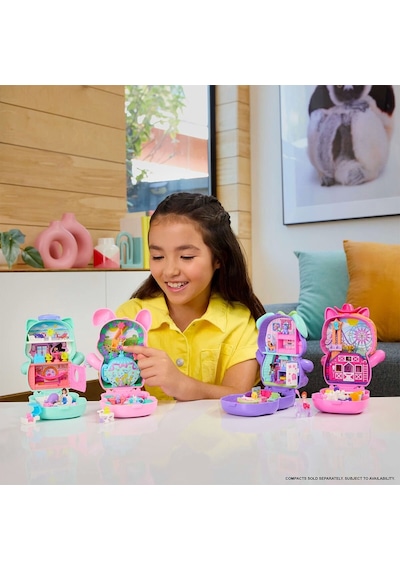 Jcr39 Polly Pocket Midilliyle Rodeo Heyecanı Mikro Oyun Seti Standart