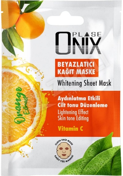 5 Adet Morfose Onix Beyazlatıcı Kağıt Maske 20 Ml