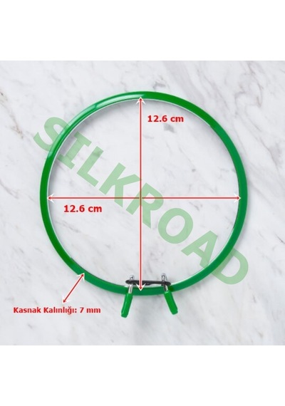 Nurge Orta Boy Metal Kasnak - 126mm - 7mm - 5 Farklı Renk Seçeneğ