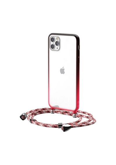 Baseus Element Crossbody Protective Apple iPhone Uyumlu 11 Pro Max 6.5 Askılı Koruyucu Silikon Kılıf- 5775 Mavi