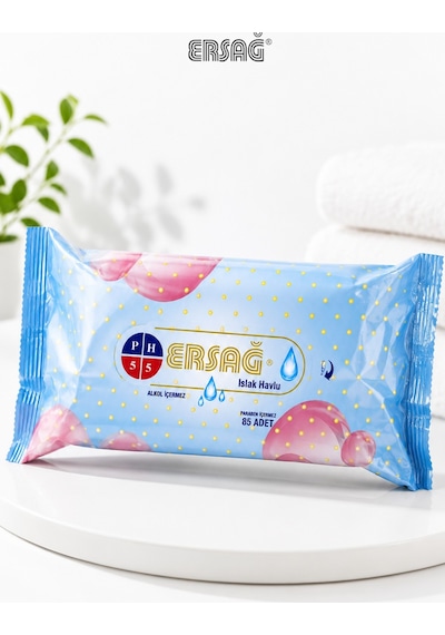 Islak Havlu 85 Adet Tekli
