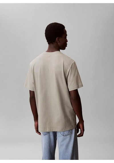 Calvin Klein Lv04lf813gpez 20s Eu Wholesale Sportswear Grap Erkek Tişört Krem