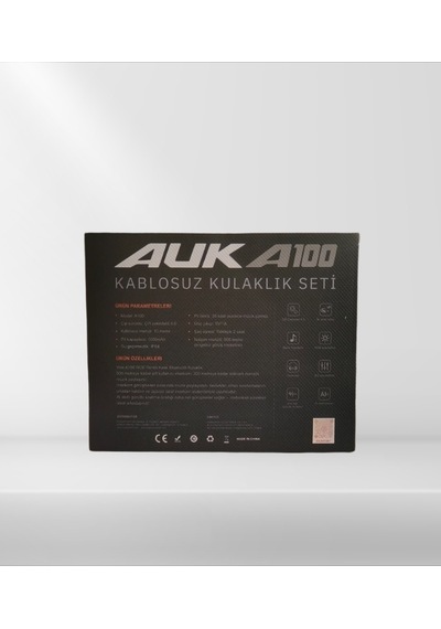 Auk A100 Bluetooth Ve Intercom Kask İçin İp56 İki Kişilik