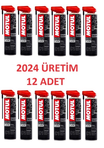 Motul C1 Zincir Bakım Ve Temizleme Spreyi 12 x 400 ML
