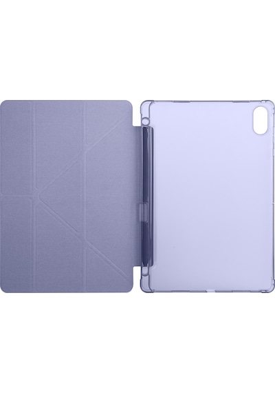 Honor Pad X8a Kılıf Ardx Tri Folding Kalem Bölmeli Standlı Kılıf - Mor