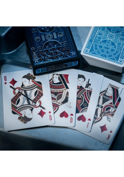 Theory 11 Theory11 Star Wars Dark Side Blue Oyun Kağıdı Kartları