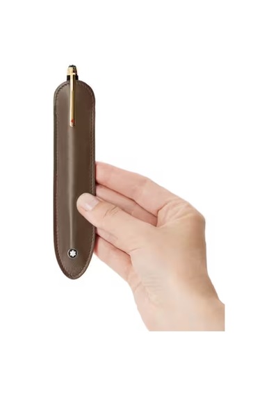Montblanc Meisterstück Tekli Kalem Kılıfı 198341 Kahverengi