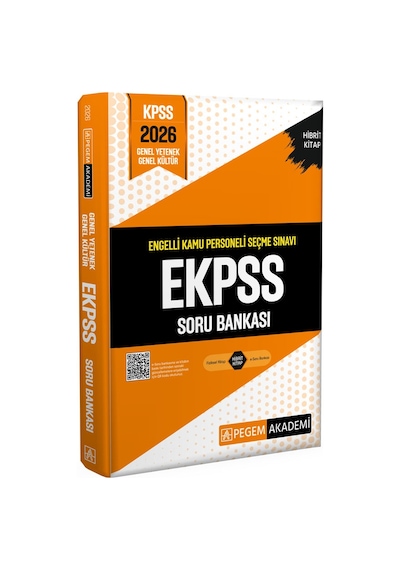 2026 E-kpss Engelli Kamu Personeli Seçme Sınavı Soru Bankası Pege