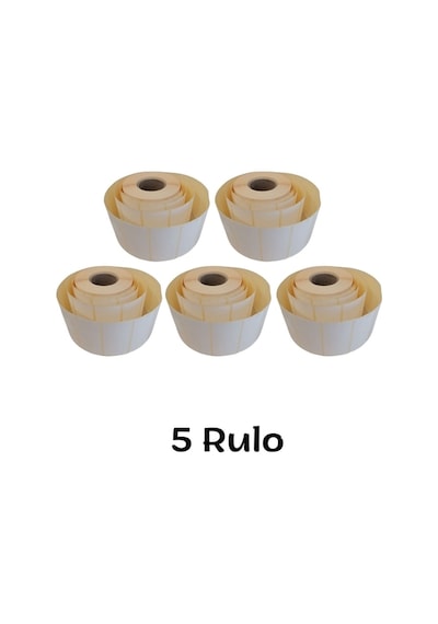 30x60 Mm Termal Barkod Etiketi Yaıpışkanlı Etiket 1 Rulo 1000 Adet Diğer