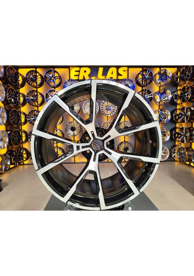 4 Adet Bk-5601 9 20 5 112 Et23 Black Mack Jant Revize Edilmiş Takım