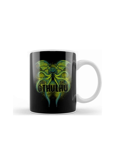 Obey The Cthulhu Kupa Bardak Porselen Karışık
