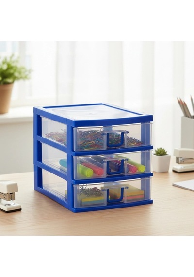 Bay Mini 3 Çekmeceli Komidin Organizer Najmaddin Diğer