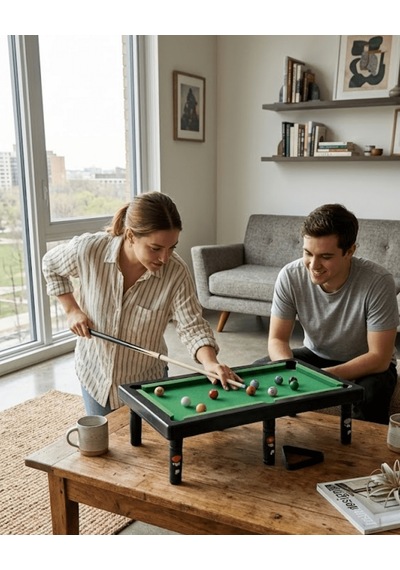 Mini - 597 - Bilardo Masası Oyuncak Seti Çocuklar İçin Eğlenceli - Shopgpt - Masa Oyunu 1 Adet
