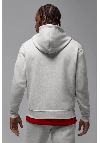 Nike Jumpman Fleece Pullover Mens Hoodie Kapüşonlu Erkek Sweatshirt Gri