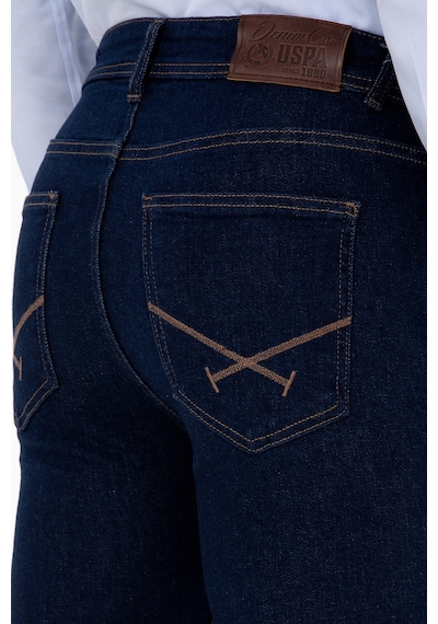 U.S. Polo Assn. Erkek Koyu Mavi Slim Fit Jean Pantolon 50310335-DN0023