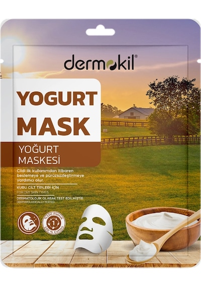 Dermokil Kuru Ciltler İçin Yoğurt Maskesi 20 G