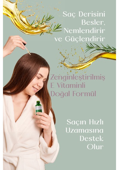 Mecitefendi Biberiye Saç Bakım Yağı 50 ML