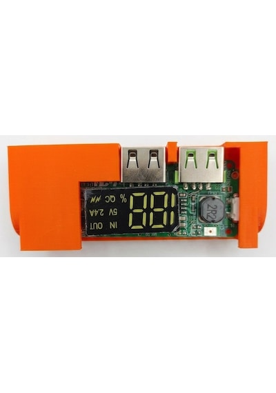 Gözeler Çift Usb 5v 2.4a Ledli Micro Type-c Powerbank Modülü Ve Powerbank Kutusu Piller Dahil Değildir