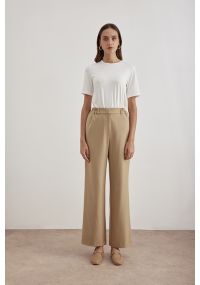 Aker 24aw03223111 Küçük Beden Pantolon 24aw03223111 038 Camel Camel