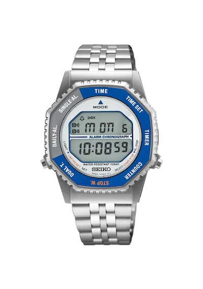 Smgg21p1 Seiko Rotocall Dijital Kol Saati Metalik